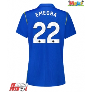 Chelsea Emmanuel Emegha #22 Primera Equipación Mujer 2026-27 Manga Corta
